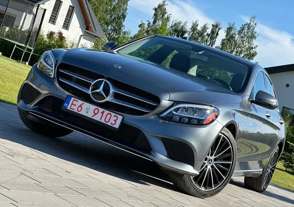 łódzkie Mercedes-Benz Klasa C cena 104000 przebieg: 35000, rok produkcji 2019 z Łowicz
